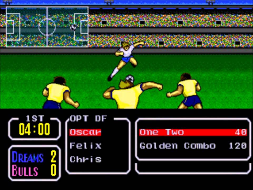 Tecmo cup soccer game